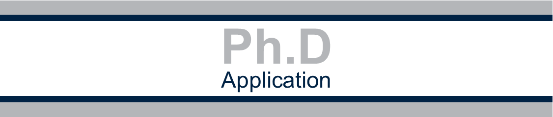 Ph. D. Application